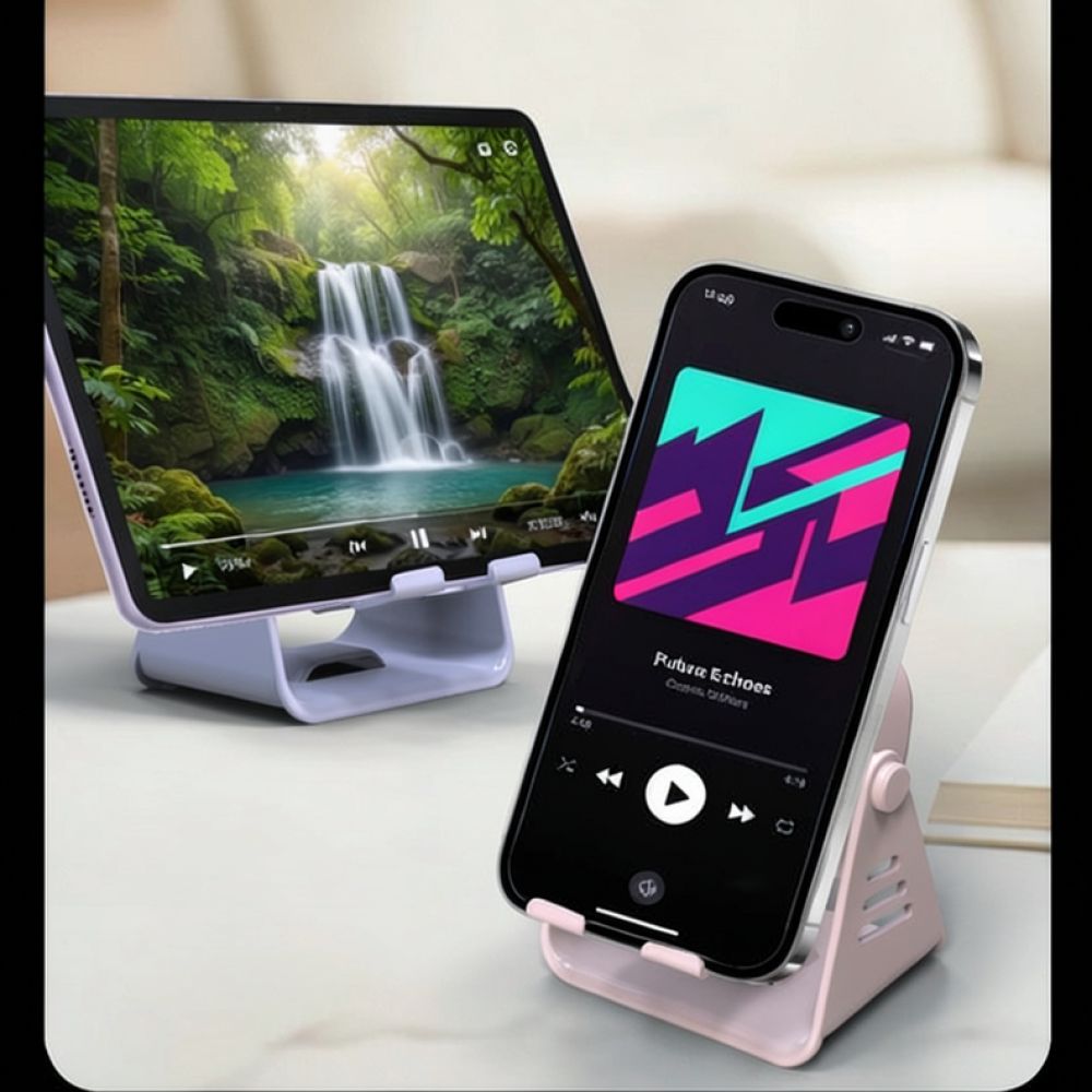 Tech Accessories Speaker - Desktop Bluetooth Speaker Cradle Phone Stand