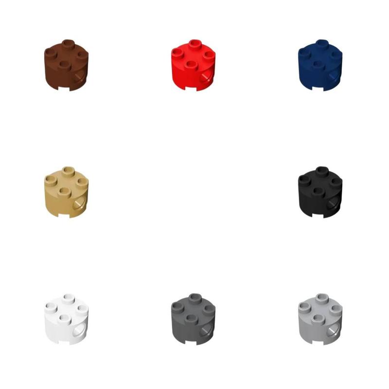 Tech Accessories Gifts - 100Pcs Puzzle Particle 17485 Round 2X2